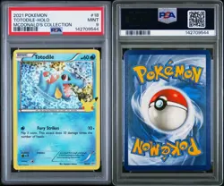 Totodile 18/25 McDonald's Pokemon 25th Anniversary Promo Holo PSA 9 ✨Mint - Image 3
