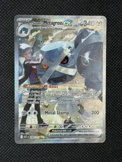 Pokemon TCG Steven's Metagross EX Full Art Holo Rare 289/217 Ascended Heroes NM - Image 1