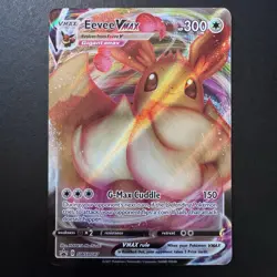 Pokemon TCG - Eevee VMAX SWSH087 Sword & Shield - Black Star Promo Holo - NM - Image 3