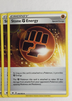 Pokemon TCG Vivid Voltage 2x Playset Stone Energy 164/165 Near Mint - Image 1