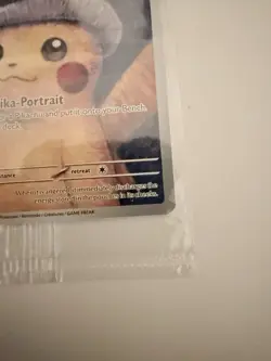 SEALED 2023 Pokemon Van Gogh Pikachu Grey Felt Hat. Super Clean Centered - Image 4