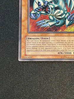 Yu-Gi-Oh! Blue-Eyes Toon Dragon Magic Ruler Holo Unlimited MRL-000 - Image 2