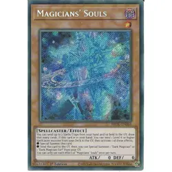 YUGIOH MAGICIANS' SOULS SECRET RARE 1ST EDITION NEAR MINT BROL-EN066 - Image 1