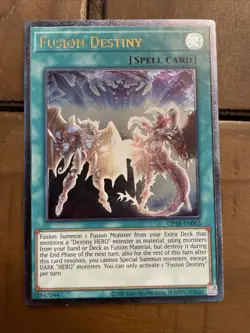 Yu-Gi-Oh! Fusion Destiny -OP18-EN003- Ultimate Rare- Unlimited NM - Image 1