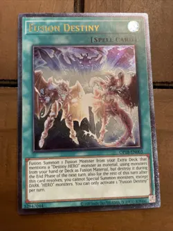 Yu-Gi-Oh! Fusion Destiny -OP18-EN003- Ultimate Rare- Unlimited NM - Image 2
