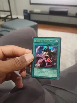 | Yugioh Inferno Fire Blast SOD-EN042 Ultimate Rare Soul Of The Duelist MP - Image 1