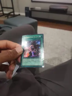 | Yugioh Inferno Fire Blast SOD-EN042 Ultimate Rare Soul Of The Duelist MP - Image 2