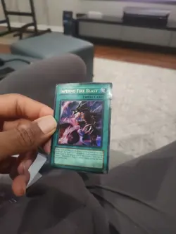 | Yugioh Inferno Fire Blast SOD-EN042 Ultimate Rare Soul Of The Duelist MP - Image 3