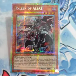 Yugioh Asian English Fallen Of Albaz TFTV-AE008 PSE Original - Image 1