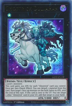 Yugioh - Ghostrick Dullahan (Ultra Rare) (1st Edition) - GFP2-EN139 P - Image 1