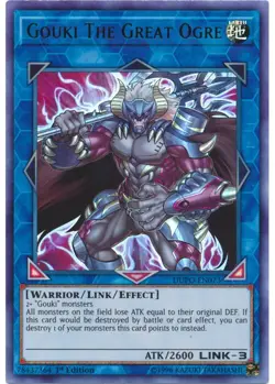 Yugioh - Gouki The Great Ogre (Ultra Rare) (1st Edition) - DUPO-EN073 P - Image 1