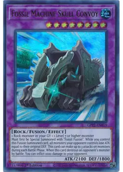 Yugioh - Fossil Machine Skull Convoy (Ultra Rare) (1st Edition) - GFP2-EN019 P - Image 1
