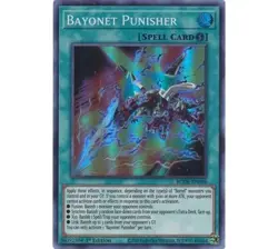 Yugioh - Bayonet Punisher (Super Rare) (1st Edition) - BODE-EN098 P - Image 1