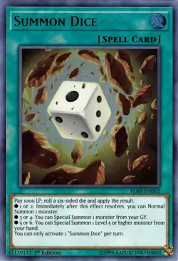 Yugioh - Summon Dice (Ultra Rare) (1st Edition) - BLRR-EN002 P - Image 1