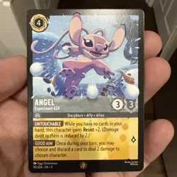 Disney Lorcana Angel Experiment 624 Legendary Non-foil Winterspell - Image 1