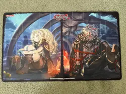 Yu-Gi-Oh! Albaz Ecclesia Tri Brigade TCG Trading Card Play Mat - Image 1