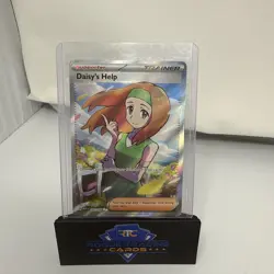 Pokemon TCG Daisy's Help Scarlet & Violet Trainer Holo Ultra Rare Card 195/165 - Image 1