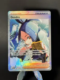 Pokemon Dendra Trainer TCG Paldea Evolved Card 266/193 - Image 1