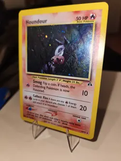 Pokemon Neo Discovery Houndour 5/75 Holo Rare Card - Image 3