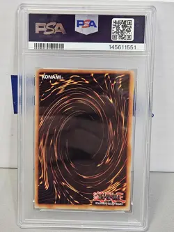 Yu-Gi-Oh TCG Negate Attack TSC-003 The Sacred Cards PSA 9 Secret Rare Holo - Image 4