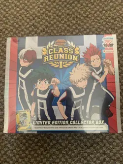 My Hero Academia Card Game Limited Edition Collector BOX CLASS REUNION New NIB - Image 1