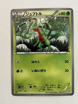 Grovyle 004/051 Spiral Force BW8 1st Edition Japanese Pokemon Card LP - Image 1