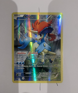 Keldeo XY118 Generations Ultra Rare Full Art Holo Promo Pokemon Card - Image 1