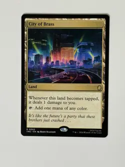 City of Brass - Rare MtG Card TMC 62 - Image 1