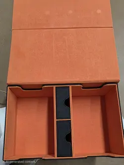 Card Deck Box with 2 Dice Tray Fit for TCG MTG CCG, Holds up to 4 Card Storage - Image 2