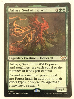 Ashaya, Soul of the Wild - Commander: Duskmourn: House of Horror (DSC) - Image 1