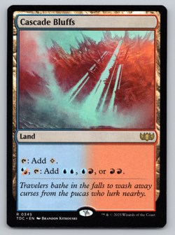 Cascade Bluffs Land - Commander Tarkir: Dragonstorm - MTG - Image 1
