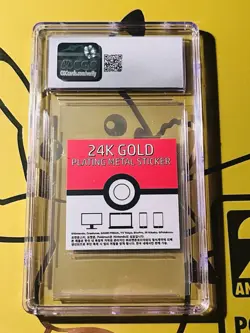 CGC 9 MINT 24k Gold Plated 🔥 DRAGONITE Pokemon Candy Stickers 2023 Korean ✨ - Image 2