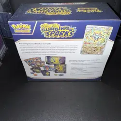 Pokemon TCG Surging Sparks ETB Elite Trainer Box FACTORY SEALED NEW - Image 3