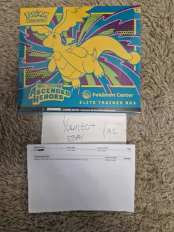 Pokemon TCG - Ascended Heroes Pokemon Center ETB Elite Trainer Box *READ DISC*A2 - Image 1