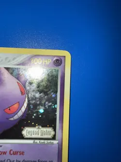 Pokemon TCG Gengar 5/92 Legend Maker Reverse Holo Stamped with Swirl - Image 4