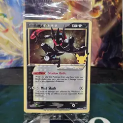 Pokemon Celebrations Greninja SWSH144 Promo Sealed - Image 1