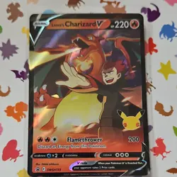 Pokemon Lance's Charizard V SWSH133 SWSH: Sword & Shield Promo Holo EN - Image 1