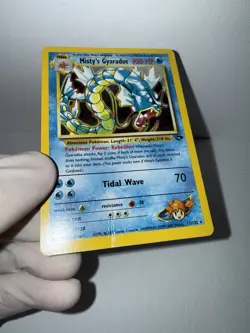 Pokemon Misty's Gyarados Gym Challenge Holo Rare 13/132 English 2000 Unlimited - Image 3