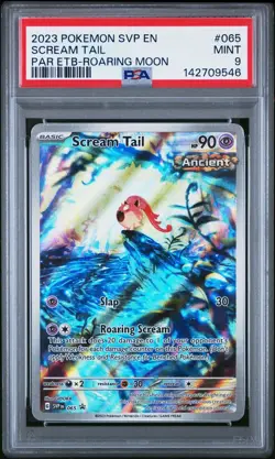 Pokemon Center Stamp Promo Scream Tail Paradox Rift ETB SVP EN 065 PSA 9 Mint - Image 1