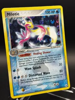 Pokemon TCG Milotic EX Hidden Legends 12/101 Reverse Holo Holo Rare 2004 - LP/NM - Image 2