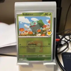 Pokemon Bulbasaur 001/132 Pokemon Day 2026 Promo Reverse Holo Mega Evolutions - Image 1