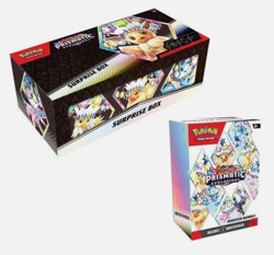 4x Lot Sam’s Club Pokemon Prismatic Evolutions Surprise Box & Booster Bundle - Image 2