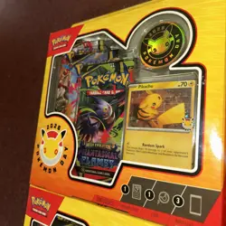 Pokemon TCG Trading Card Game: Pokemon Day 2026 Collection x4 boxes in hand - Image 5