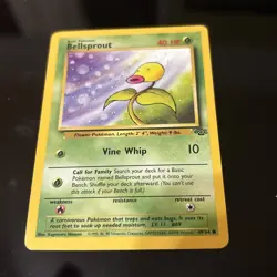 Pokemon Card Bellsprout 49/64 Jungle 1st Edition - Image 1