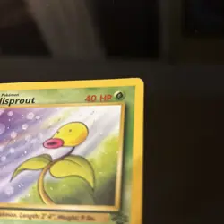 Pokemon Card Bellsprout 49/64 Jungle 1st Edition - Image 2