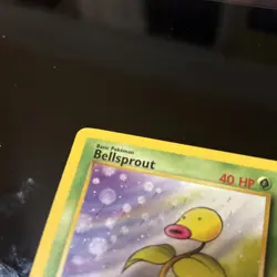 Pokemon Card Bellsprout 49/64 Jungle 1st Edition - Image 3