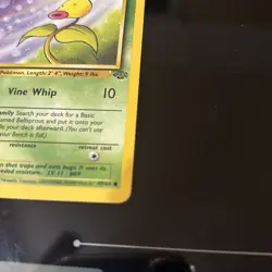 Pokemon Card Bellsprout 49/64 Jungle 1st Edition - Image 5