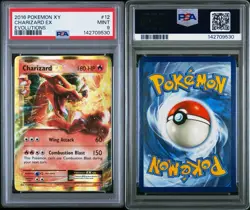 PSA 9 CHARIZARD EX 12/108 Ultra Rare XY Evolutions 2016 - Pokemon Card - Image 3