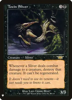MTG Toxin Sliver ** The List ** English - Image 1