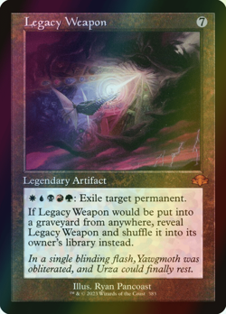 MTG Legacy Weapon Foil ** Dominaria Remastered ** English - Image 1